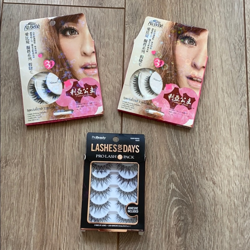 New 11 pairs false eyelashes